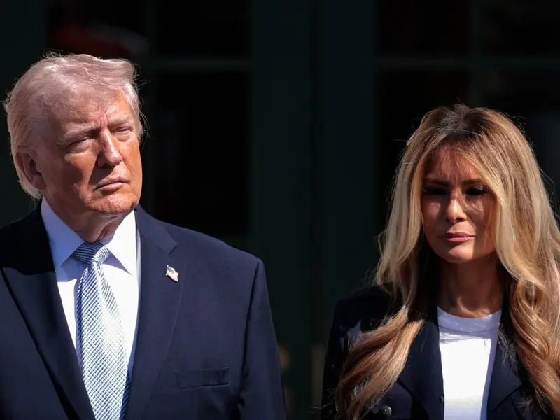 Presiden AS Donald Trump dan istrinya, Melania Trump/Foto : Dok. AFP