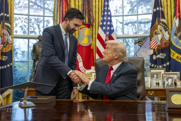Hubungan Presiden AS Donald Trump dan Wali Kota New York Zohran Mamdani kembali memanas/Foto : Dok. AFP