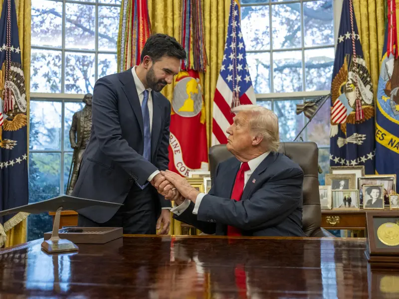 Hubungan Presiden AS Donald Trump dan Wali Kota New York Zohran Mamdani kembali memanas/Foto : Dok. AFP