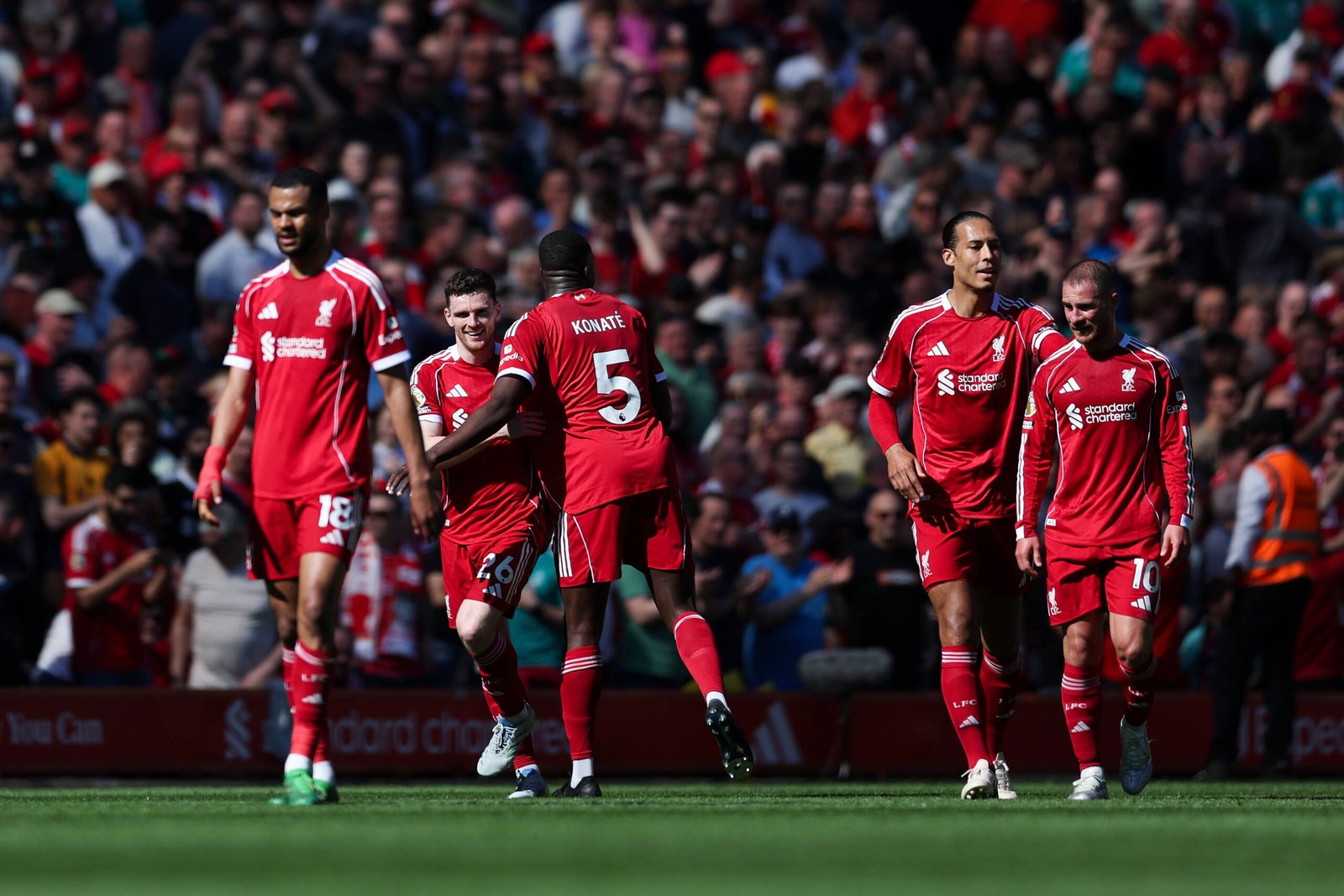 Behasil kalahkan Crystal Palace 3-1, Liverpool masuk 4 besar klasemen Liga Inggris/Foto : Dok. Getty Images