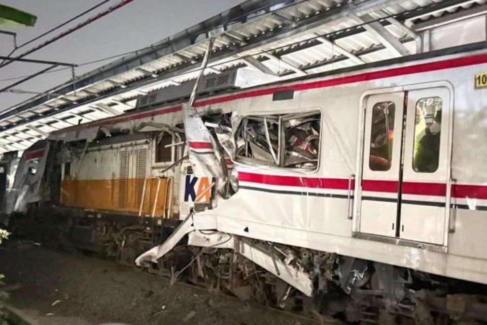 Korban kecelakaan KA Argo Bromo Anggrek-KRL di Stasiun Bekasi Timur bertambah jadi 16 orang/Foto : Dok. Istimewa