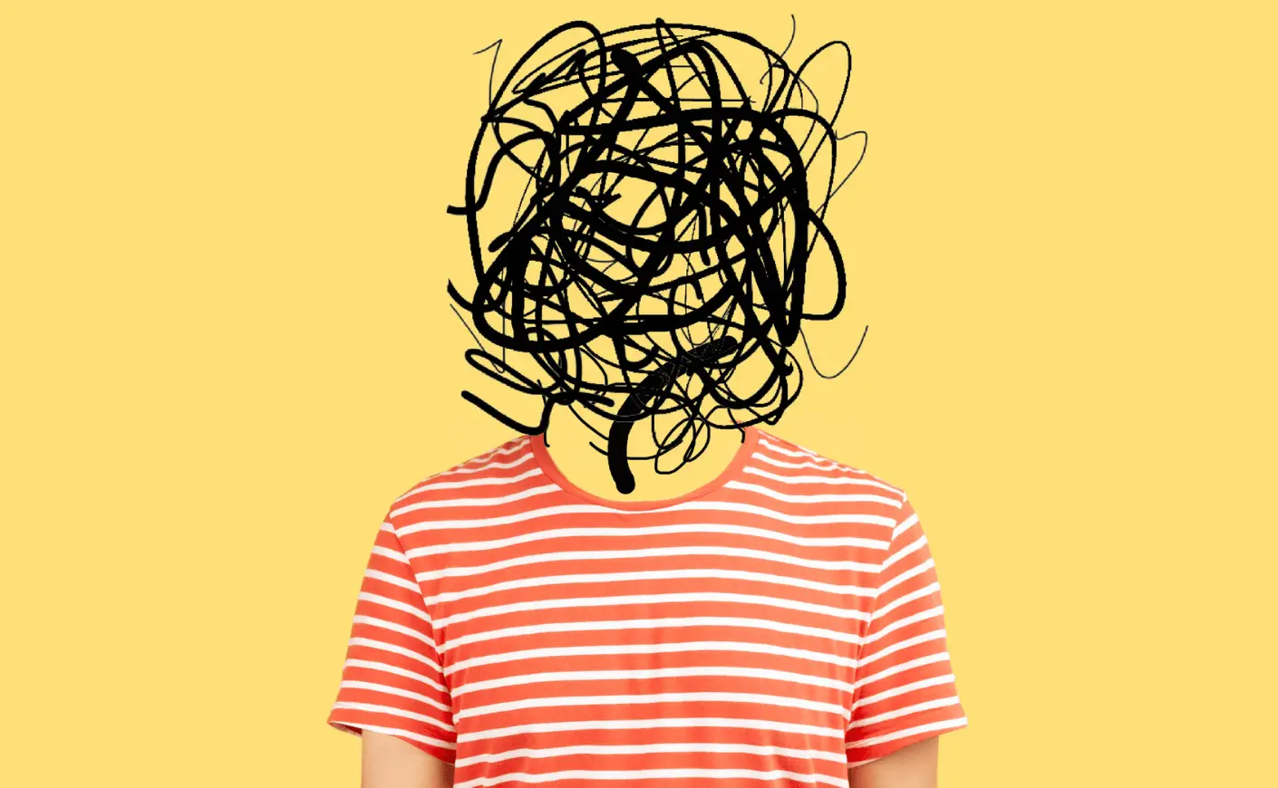 Ilustrasi orang yang mengalami overthinking/Foto : Dok. Shutterstock