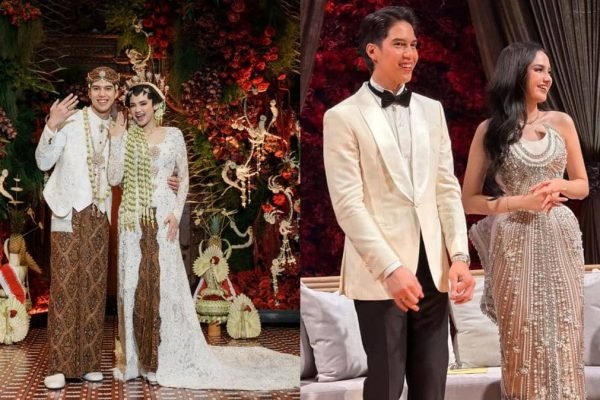 Momen akad nikah dan resepsi El Rumi dan Syifa Hadju yang berlangsung pada Minggu (26/4) kemarin/Foto : Istimewa