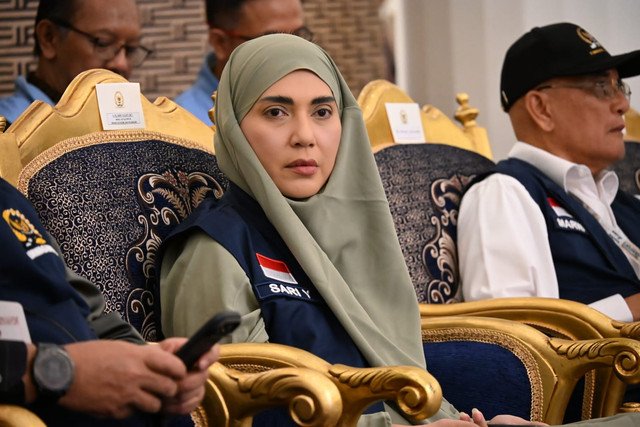 Wakil Ketua DPR RI 2026, Sari Yuliati, yang tergabung dalam Timwas Haji DPR/Foto : Dok. Instagram @sari1yuliati
