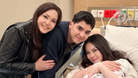 Maia Estianty bersama Al Ghazali dan Alyssa Daguise/Foto : Dok. Instagram @maiaestiantyreal