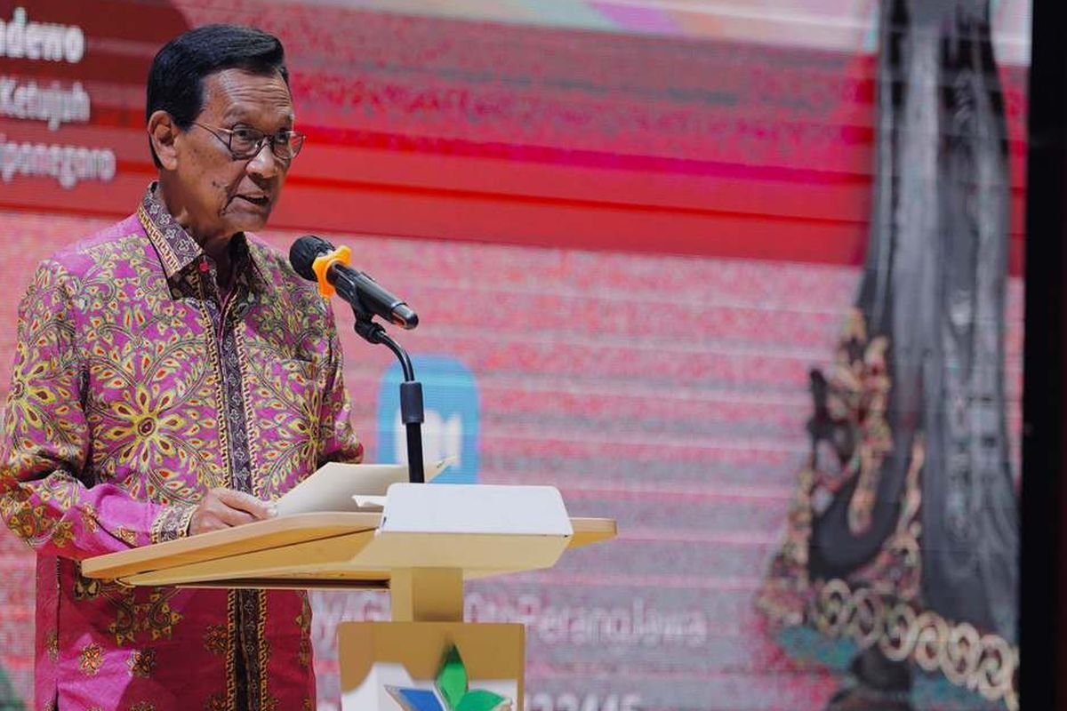 Sri Sultan HB X saat meresmikan Pendidikan Khas Kejogjaan beberapa waktu lalu/Foto : Dok. Istimewa