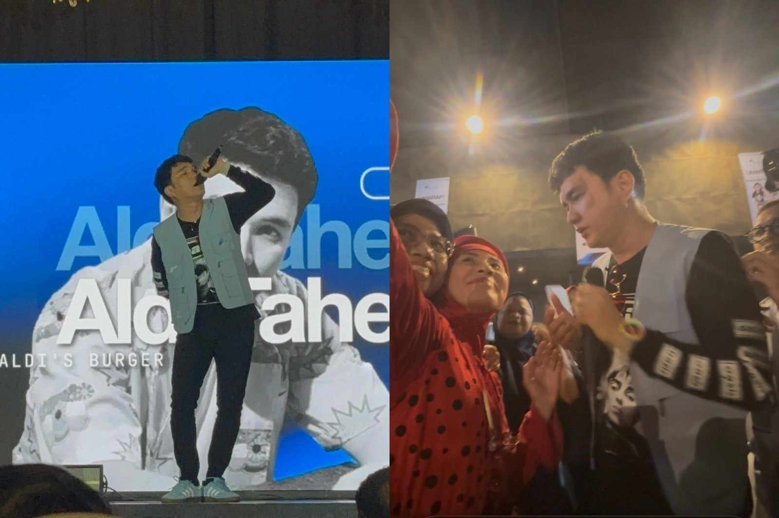Aldi Taher saat perform dan menjadi panelis di acara UNWRAP/Conference 2026 di Hallf Patiunus, Sabtu (2/5)/Foto : Dok. GPriority (Nindya Farhah Azzahrah)