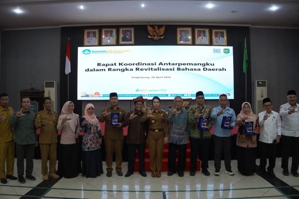 Rapat Koordinasi (Rakor) Revitalisasi Bahasa Daerah (RBD) Melayu Sambas tahun 2026. Foto: Dok.Kemendikdasmen