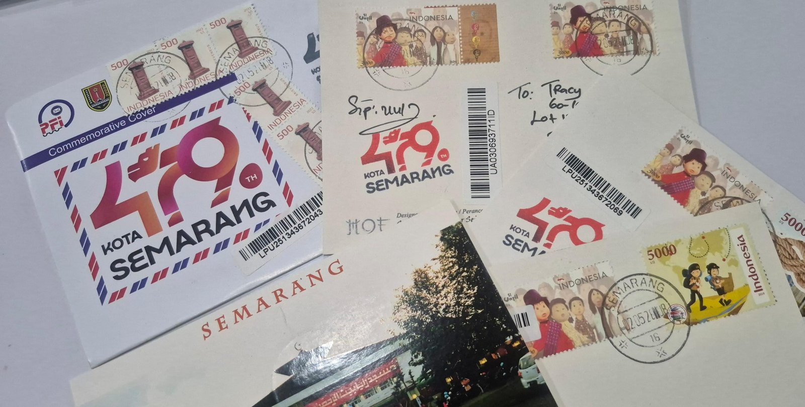 Sampul Peringatan Filateli bertajuk “479th Kota Semarang”/Foto : Istimewa