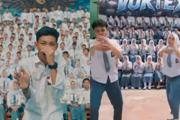 Tren kicau mania saat kelulusan sekolah di Indonesia/Foto : Dok. TikTok