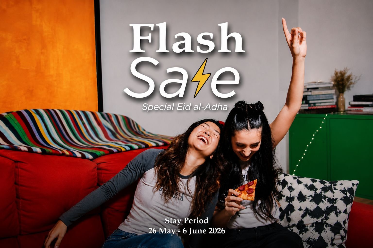 SPARKS LIFE Jakarta hadirkan promo flash sale idul adha, menginap mulai Rp445k, periode 26 Mei hingga 6 Juni 2026/Foto : Istimewa