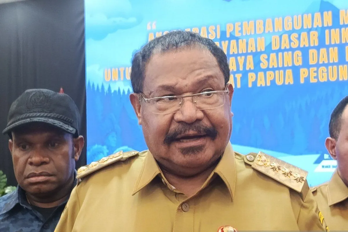 Gubernur Papua Pegunungan John Tabo. Foto: Antara