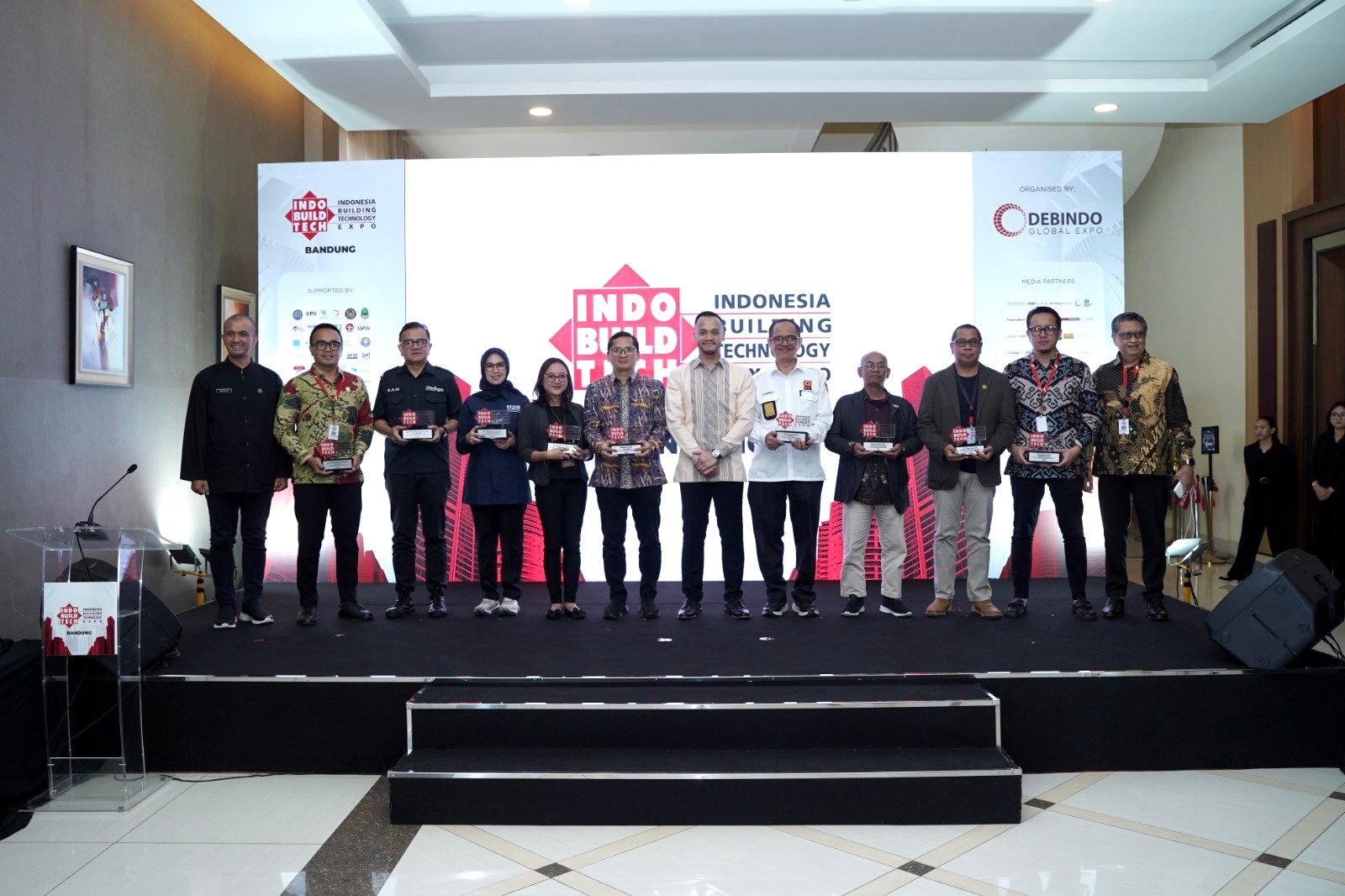 IndoBuildTech Bandung 2026 resmi dibuka di Sudirman Grand Ballroom, Bandung, Rabu (7/5)/Foto : Istimewa