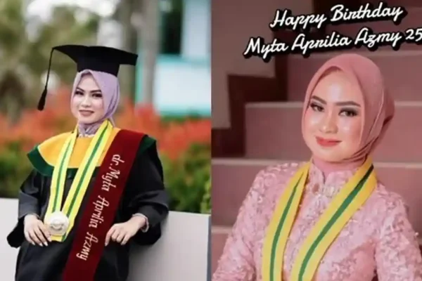 dr. Myta Aprilia Azmy, dokter internship di Jambi yang diduga meninggal karena beban kerja tak manusiawi/Foto : Dok. Istimewa