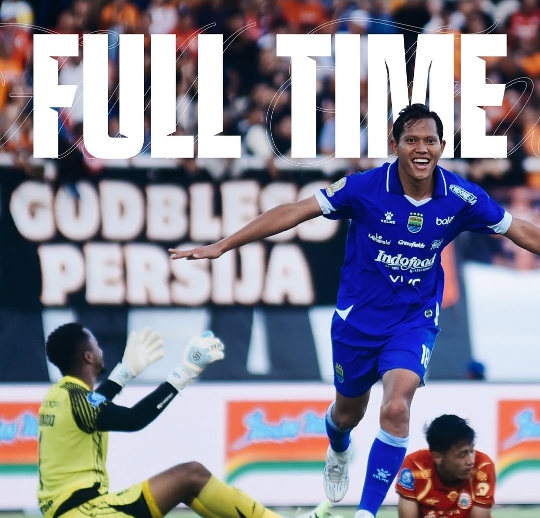 Persib Bandung kalangan Persija Jakarta 2-1. Foto: Instagram/persib
