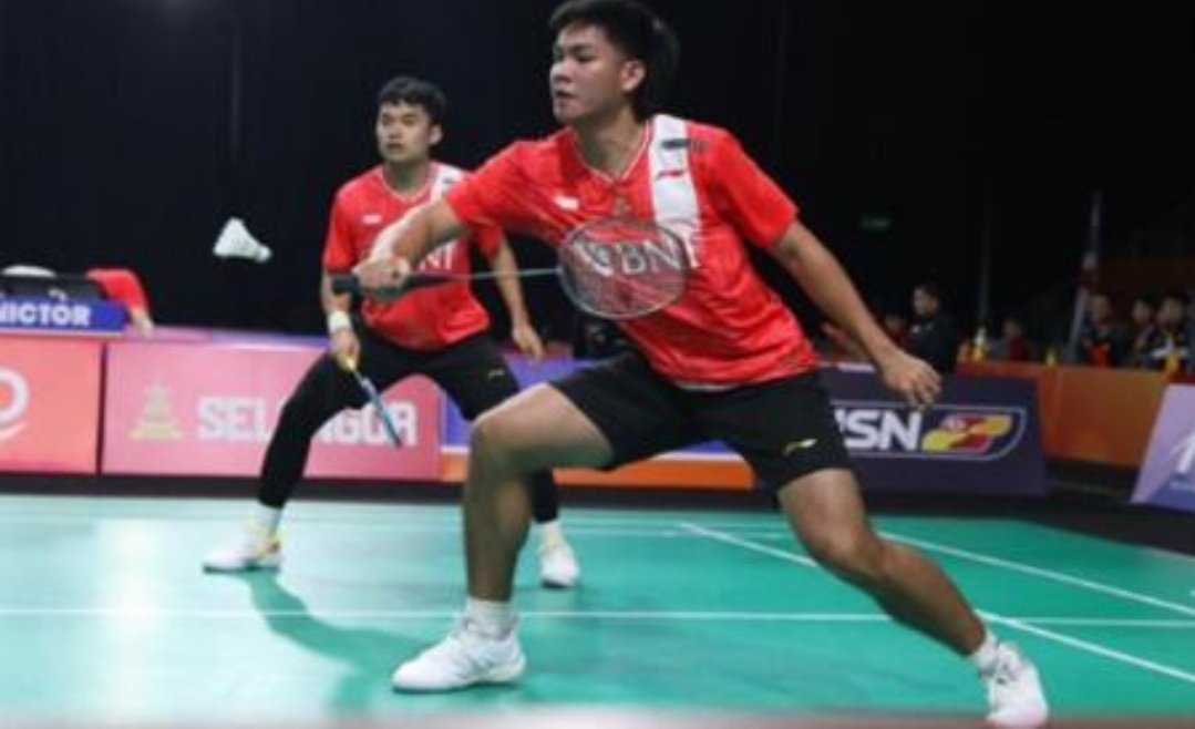 Duet ganda putra Indonesia Leo Rolly Carnando/Daniel Marthin. Foto: PBSI