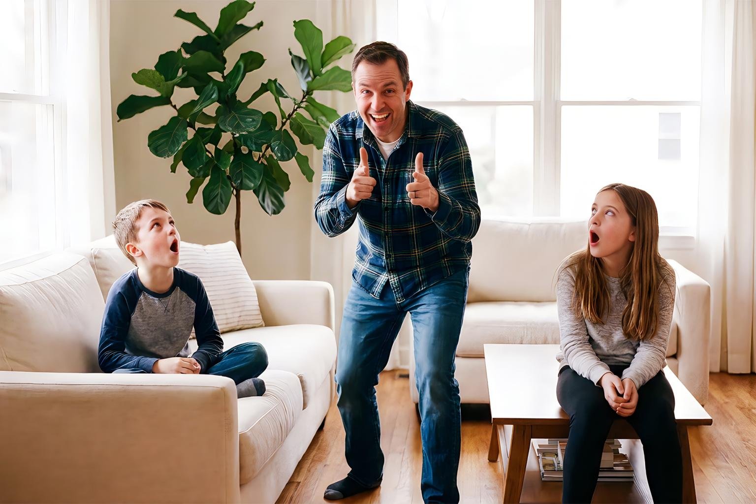 Ilustrasi dad jokes/Foto : Dok. Freepik
