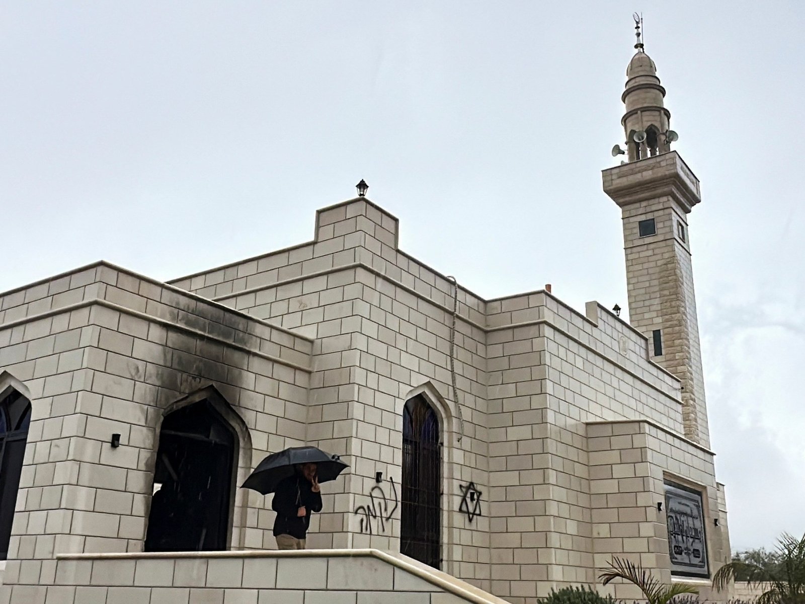 Masjid di daerah Ramallah Utara/Foto : Dok. Reuters
