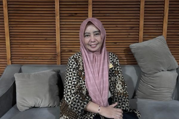Wakil Ketua II DPRD Morowali, Sultanah Hadie, ST, disela agenda bimtek yang berlangsung pada Kamis (11/6) di Jakarta/Foto : GPriority (Nindya Farhah Azzahrah)