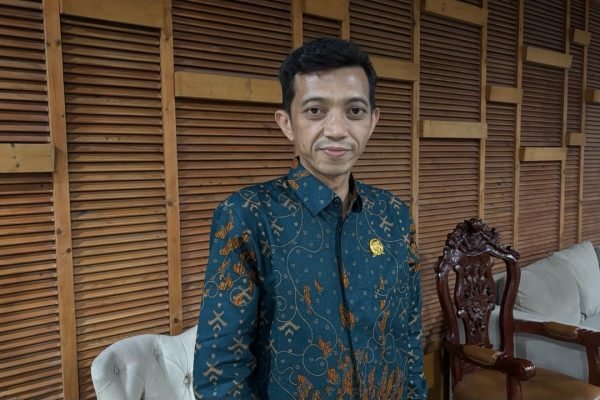 Anggota DPRD Kabupaten Morowali periode 2024–2029 dari Fraksi NasDem, Mohamad, di sela