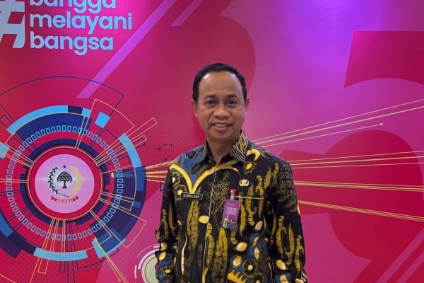 Sekretaris Dewan (Sekwan) DPRD Morowali, Husban Laonu, saat menghadiri Rakornas Asdeksi 2026 di Jakarta, Jumat (12/6)/Foto : Dok. GPriority (Nindya Farhah Azzahrah)