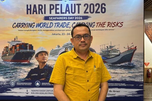 Sekretaris DPMPTSP Kaltara, Rahman Putrayani, S.S., M.M., saat ditemui GPriority pada Senin (22/6) di Kemenhub, Jakarta Pusat/Foto : GPriority (Nindya Farhah Azzahrah)