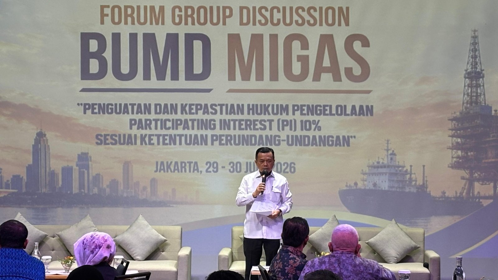 Ketua Asosiasi Daerah Penghasil Migas dan Energi Terbarukan (ADPMET) yang juga Gubernur Jambi, Dr. H. Al Haris, S.Sos., M.H./Foto : Dok. GPriority (Nindya Farhah Azzahrah)