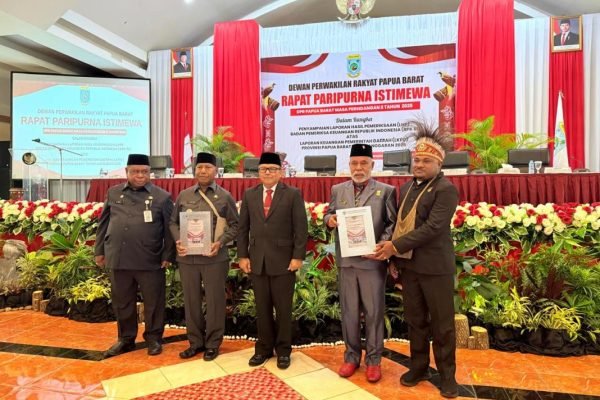Pemprov Papua Barat raih opini WTP (Wajar Tanpa Pengecualian) atas LKPD Tahun Anggaran 2025 dari BPK/Foto : Dok. KlikPapua
