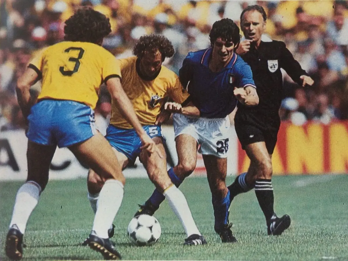 Salah satu momen laga pertandingan Brasil di Piala Dunia/Foto : Dok. Photograph