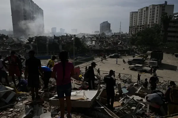 Gempa Bumi yang terjadi di Venezuela beberapa waktu lalu/Foto : Dok. AFP