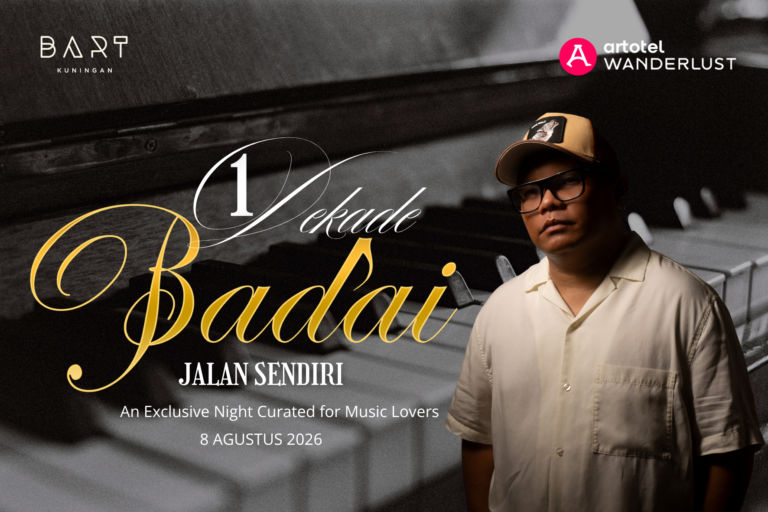 ARTOTEL Casa Kuningan gelar intimate showcase bersama Badai Kerispatih, Sabtu, 8 Agustus 2026/Foto : Dok. Istimewa
