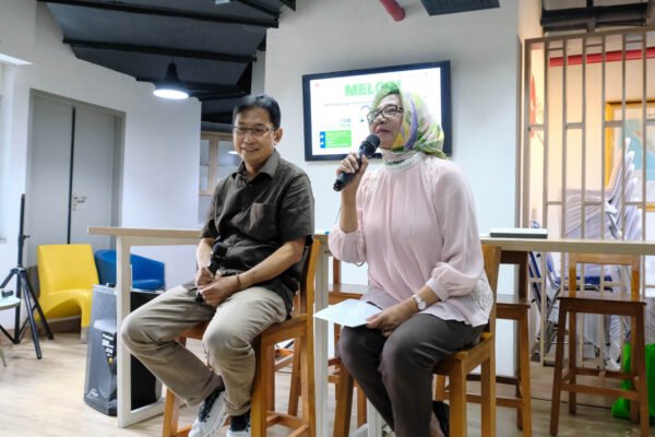 Peneliti Pusat Riset Teknologi Lingkungan dan Teknologi Bersih BRIN, Sri Wahyono (kiri)
