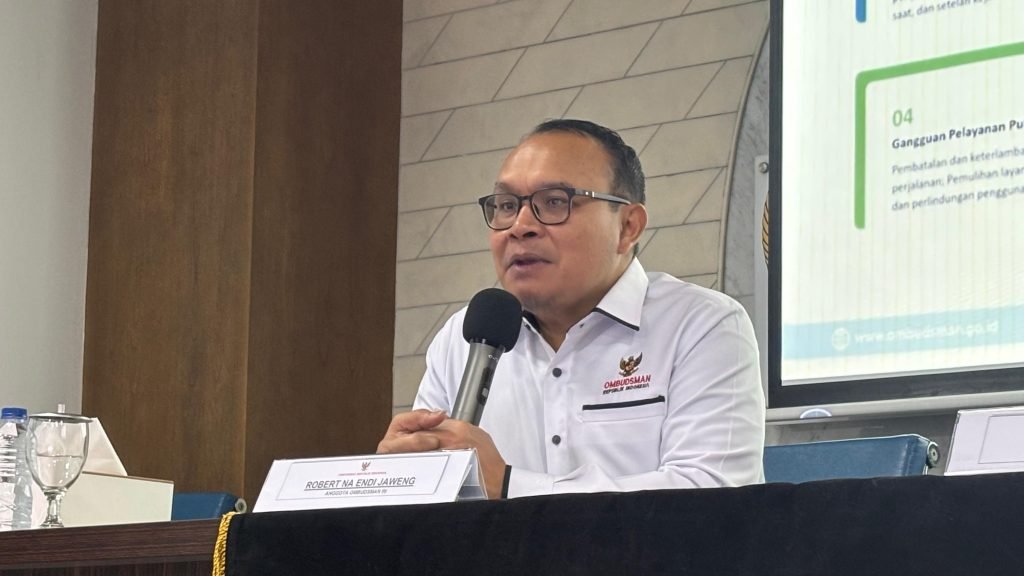 Anggota Ombudsman RI, Robert Na Endi Jaweng/Foto : Dok. GPriority (Nindya Farhah Azzahrah)