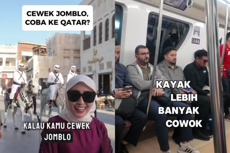 71 persen penduduk Qatar merupakan laki-laki/Foto : Dok. Instagram @deasyoctavia_
