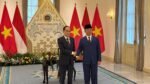 Pertemuan Menlu RI Sugiono dengan Menlu Vietnam Lê Hoài Trung pada Selasa (14/7)/Foto : Dok. GPriority (Nindya Farhah Azzahrah)