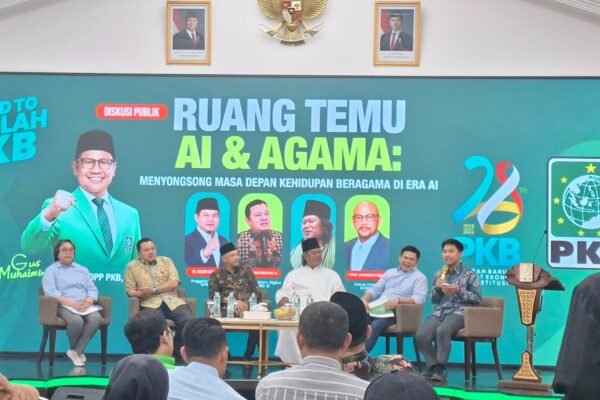 Agenda diskusi publik bertajuk "Ruang Temu AI & Agama" di Kantor DPP PKB, Jakarta, Rabu (15/7)/Foto : Dok. GPriority (Risma Octavia)