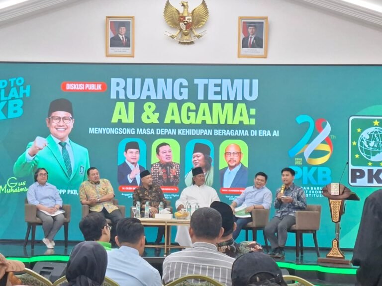 Agenda diskusi publik bertajuk "Ruang Temu AI & Agama" di Kantor DPP PKB, Jakarta, Rabu (15/7)/Foto : Dok. GPriority (Risma Octavia)