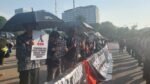 Aksi Kamisan kembali digelar di depan Istana Merdeka, Jakarta, pada Kamis (16/7)/Foto : Dok. GPriority (Nindya Farhah Azzahrah)