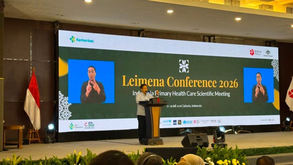 Leimena Conference 2026 digelar di Auditorium BRIN Gatot Subroto, Jakarta, Senin (27/7)/Foto : Dok. GPriority (Nindya Farhah Azzahrah)