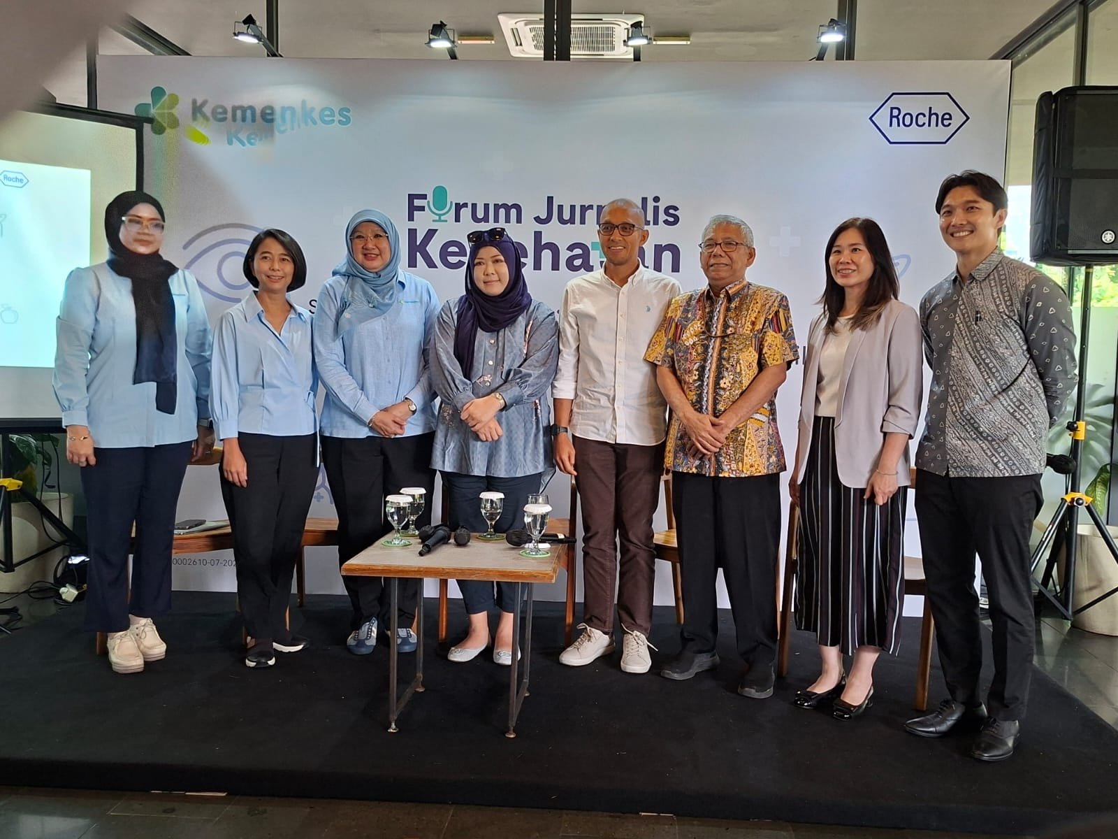 Forum Jurnalis Kesehatan Seri Kedua bertema "Strategi, Aksi, Kolaborasi Mencegah Kebutaan Akibat Retinopati Diabetik" di Jakarta, Senin (20/7)/Foto : Dok. GPriority (Risma Octavia)