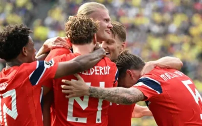 Norwegia taklukan Brasil 2-1 pada babak 16 besar Piala Dunia 2026, Senin (6/7) waktu setempat/Foto : Dok. AFP