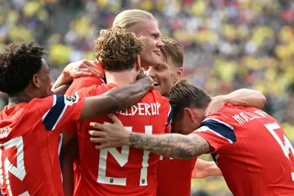 Norwegia taklukan Brasil 2-1 pada babak 16 besar Piala Dunia 2026, Senin (6/7) waktu setempat/Foto : Dok. AFP