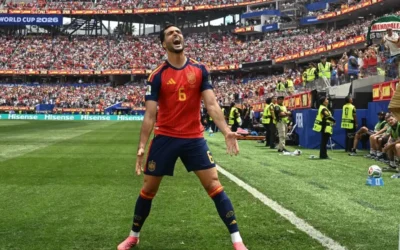 Momen Mikel Marino bawa Spanyol ke perempat final Piala Dunia 2026/Foto : Dok. AFP