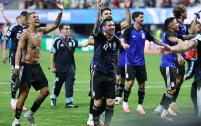 Argentina melaju ke final Piala Dunia 2026 berhadapan dengan Spanyol usai tundukkan Inggris dengan skor 2-1/Foto : Dok. AFP