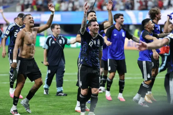 Argentina melaju ke final Piala Dunia 2026 berhadapan dengan Spanyol usai tundukkan Inggris dengan skor 2-1/Foto : Dok. AFP
