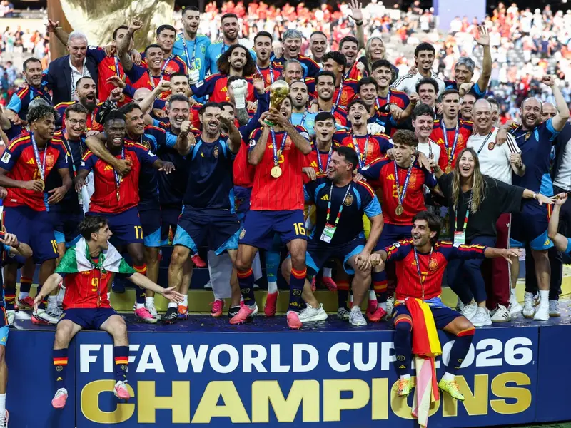 Spanyol resmi menjuarai Piala Dunia 2026 dengan skor 1-0/Foto : Dok. FIFA