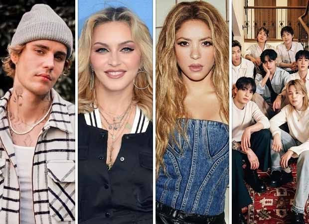 Justin Bieber, Madonna, Shakira, dan BTS akan tampil di halftime show final Piala Dunia 2026/Foto : Dok. Istimewa