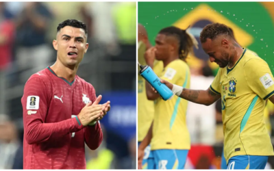 Momen Cristiano Ronaldo dan Neymar menangis saat Portugal dan Brasil menelan pil kekalahan pada Piala Dunia 2026/Foto : Dok. AFP