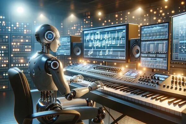 Lagu hasil buatan AI kini bisa didaftarkan hak cipta di Korea Selatan/Foto : Ilustrasi Dok. Getty Images