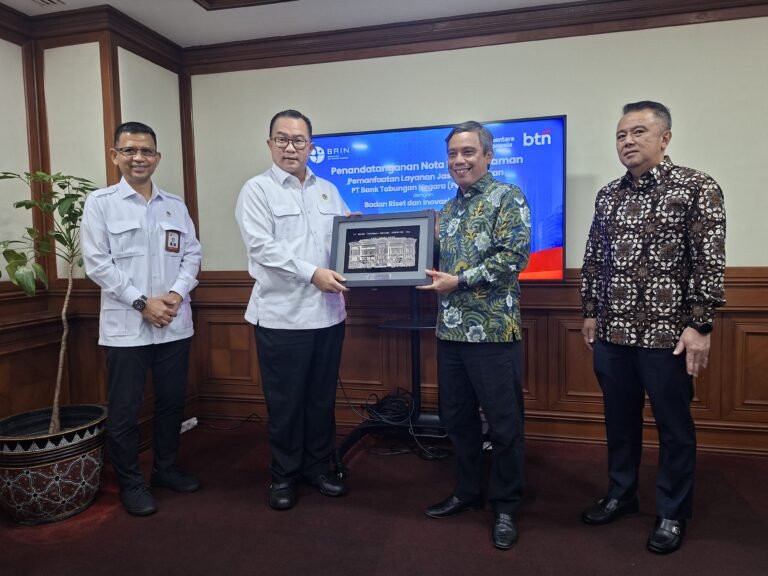 BRIN dan BTN jalin kerja sama untuk perkuat hilirisasi riset hingga solusi perumahan, Kamis (6/8) di Jakarta/Foto : Dok. GPriority (Risma Octavia)